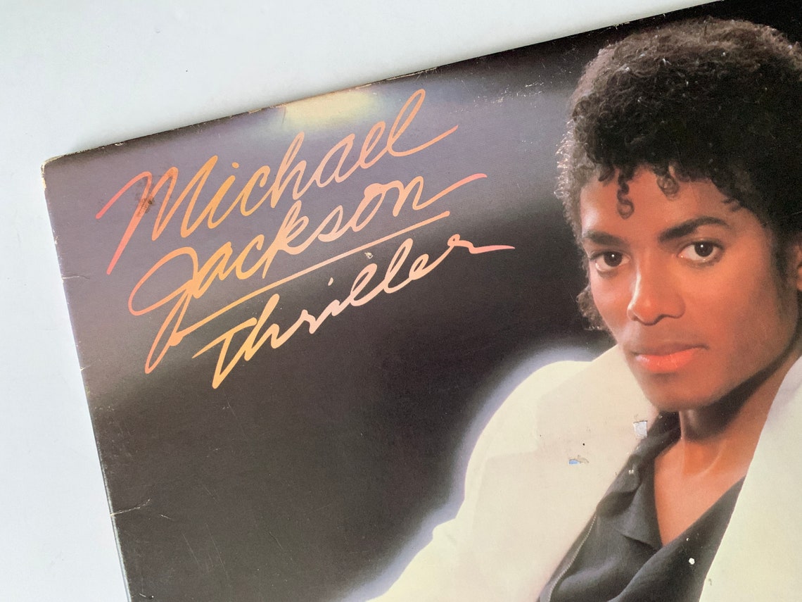 1982 MICHAEL JACKSON LP Thriller Original Gatefold Album | Etsy