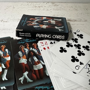 1978 DALLAS COWBOYS CHEERLEADERS Kartenspiel In Originalverpackung