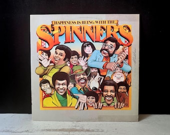 1976 “Happiness Is Being With The SPINNERS” (La felicidad está con los Spinners) Álbum de vinilo LP