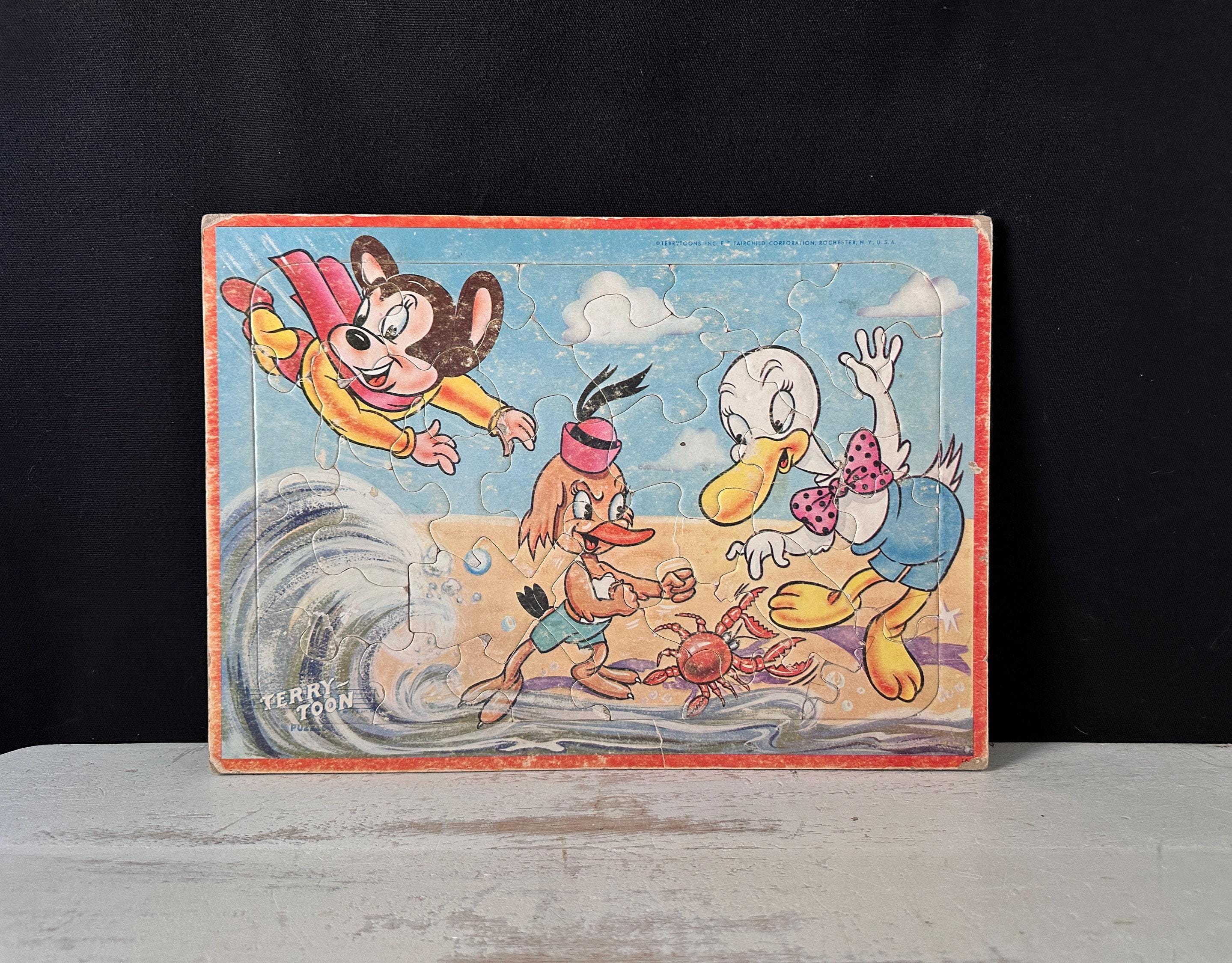 ‼️超希少品ビンテージミッキーマウス‼️ジクゾーパズル Vintage mickey mouse puzzle - Etsy 日本
