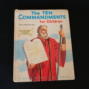 1956 The Ten Commandments for Children