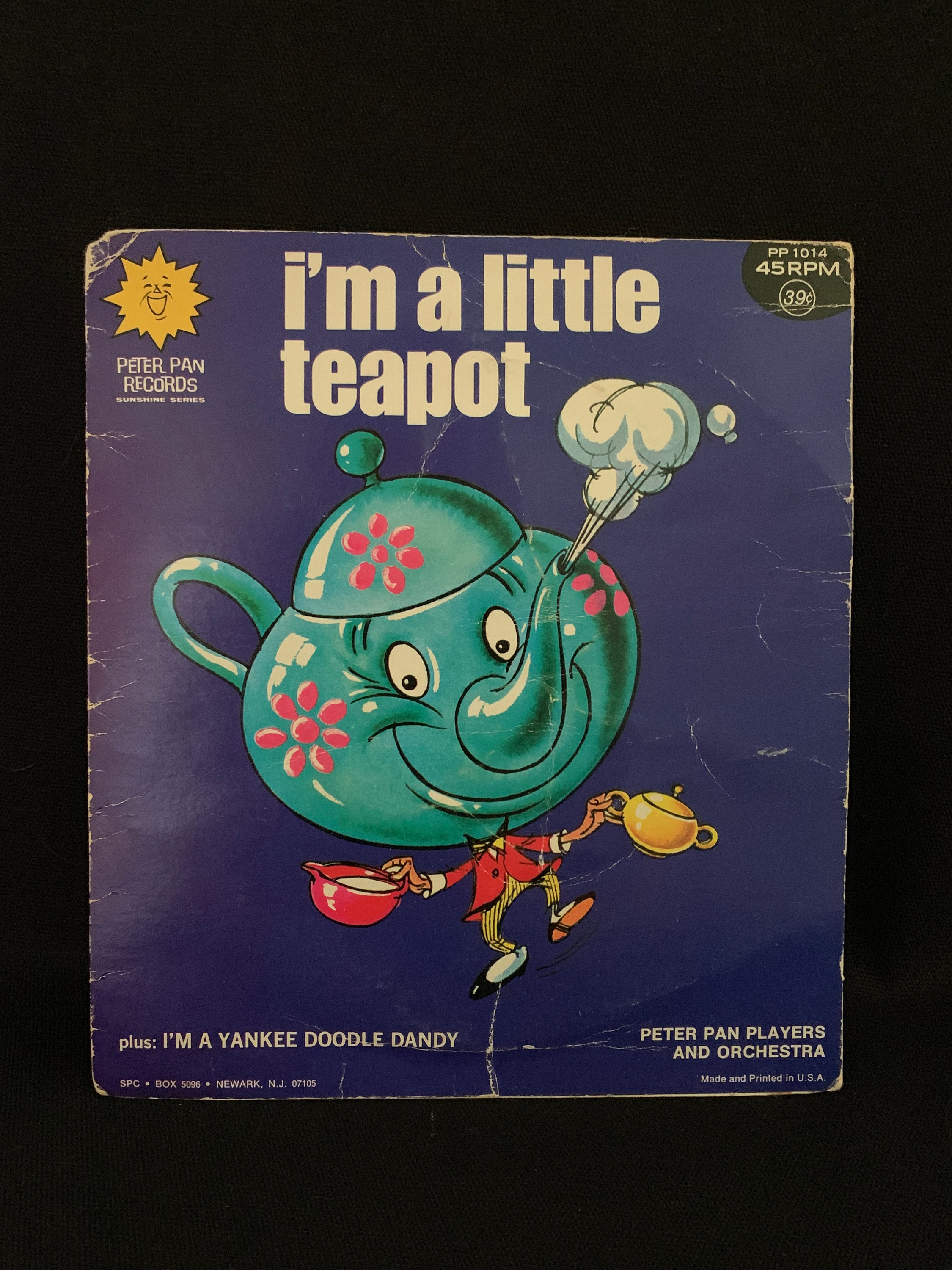 PETER PAN RECORDS Soy un pequeño teapot | Etsy España