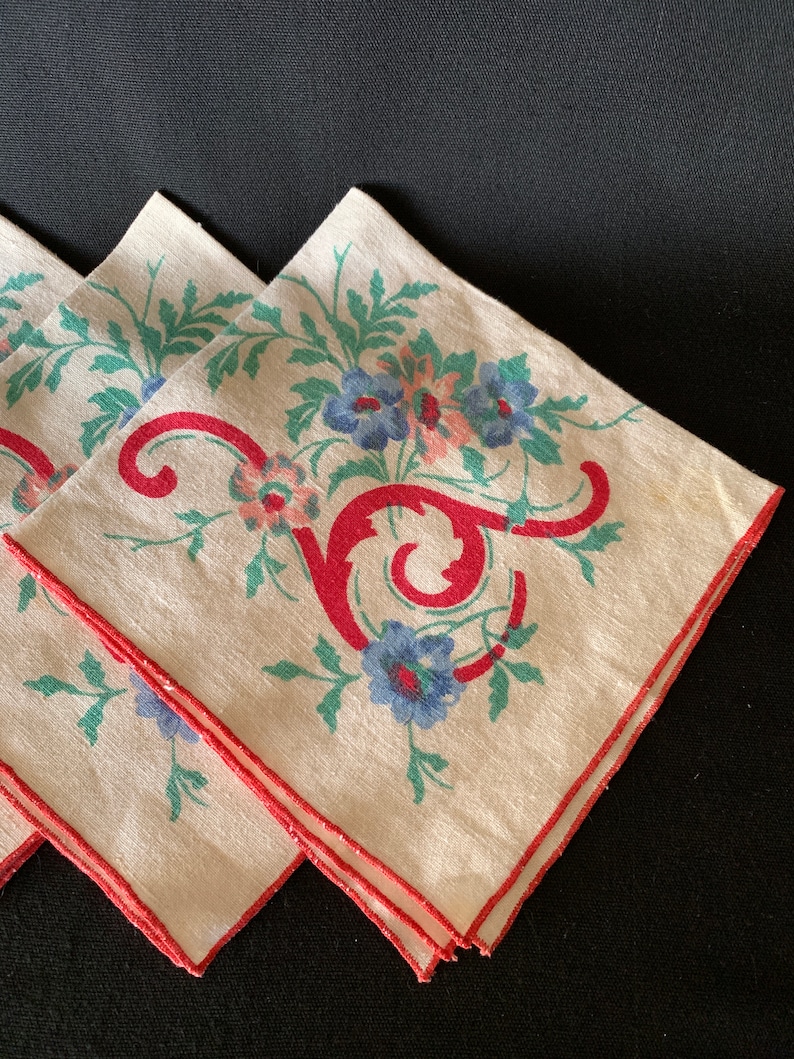CottonLinen Painted Napkins