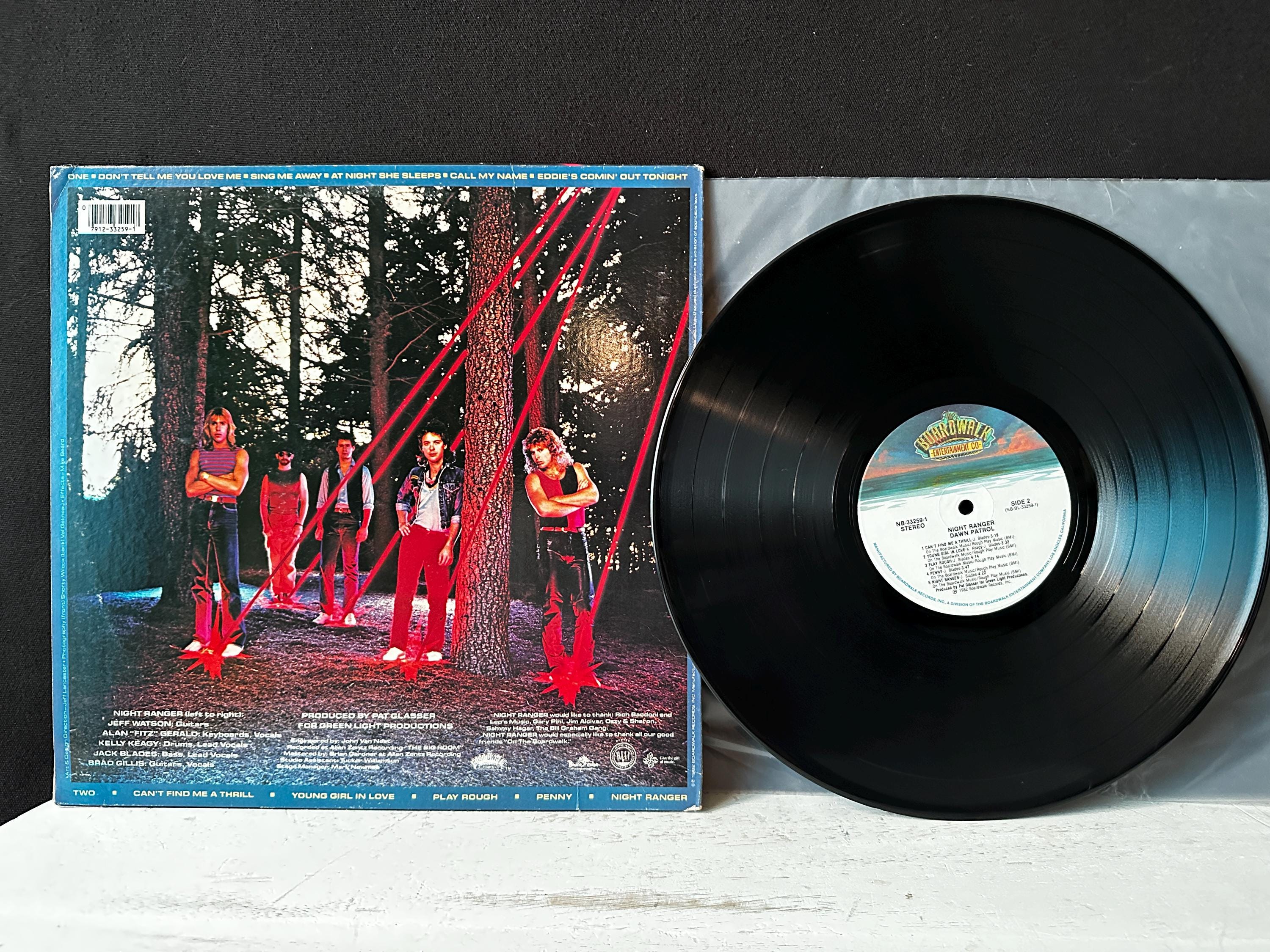 1982 Debut Album NIGHT Ranger's “dawn Patrol” NB 33259 - Etsy