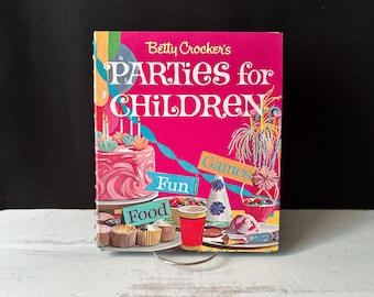 Vintage Betty Crockers BARNFESTAR 1964 Recept och festidéer