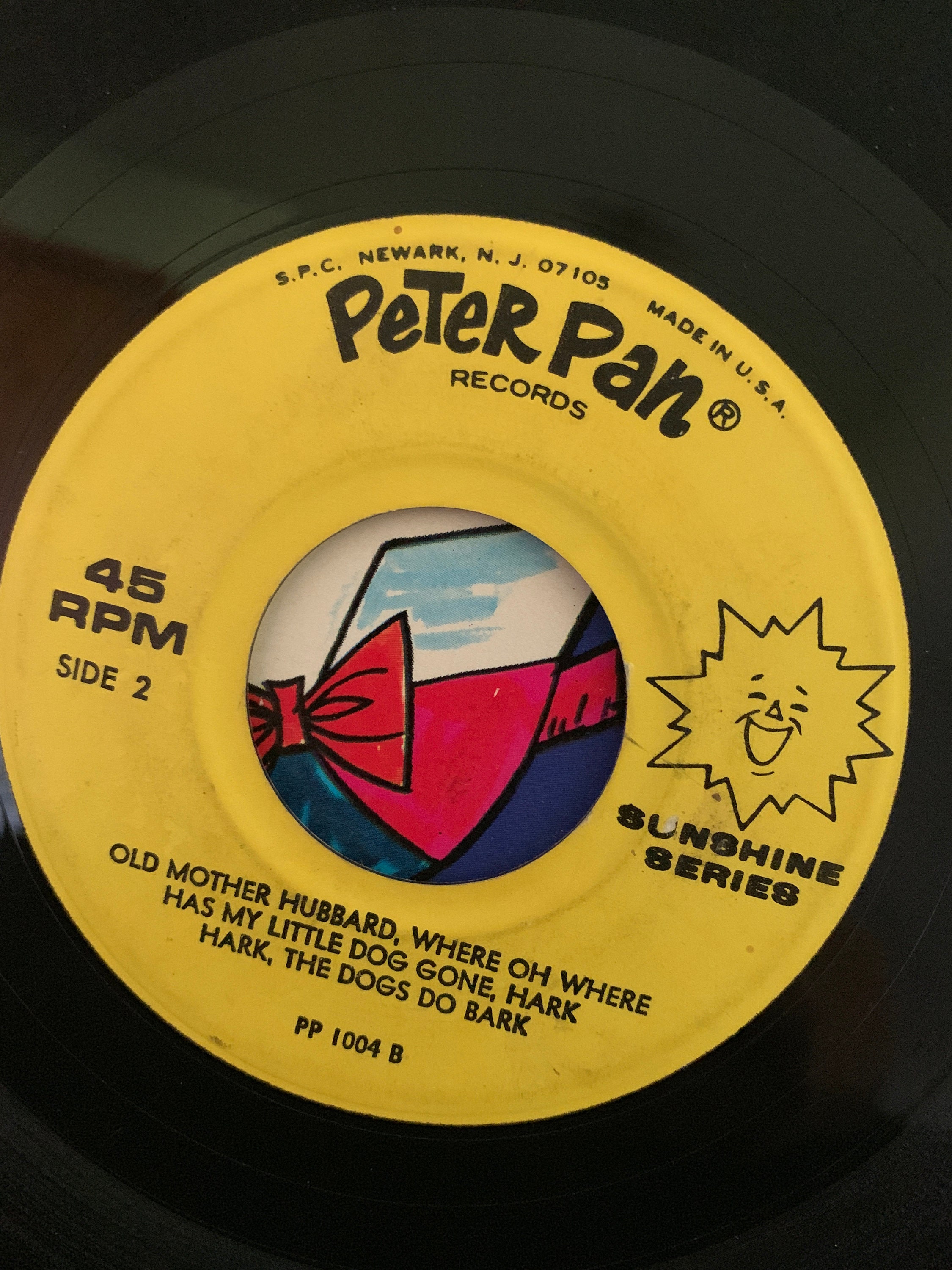 Peter Rabbit 45 Rpm Record PETER PAN Records “humpty Dumpty” 45 RPM - Etsy