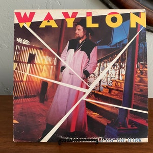 Waylon Jennings &quot;Never Could Toe The Mark&quot; Vintage Vinyl 1984