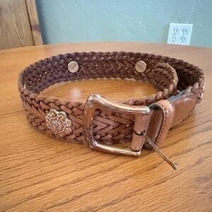 Spanish Braided Leather Belts - Etsy display picture 1