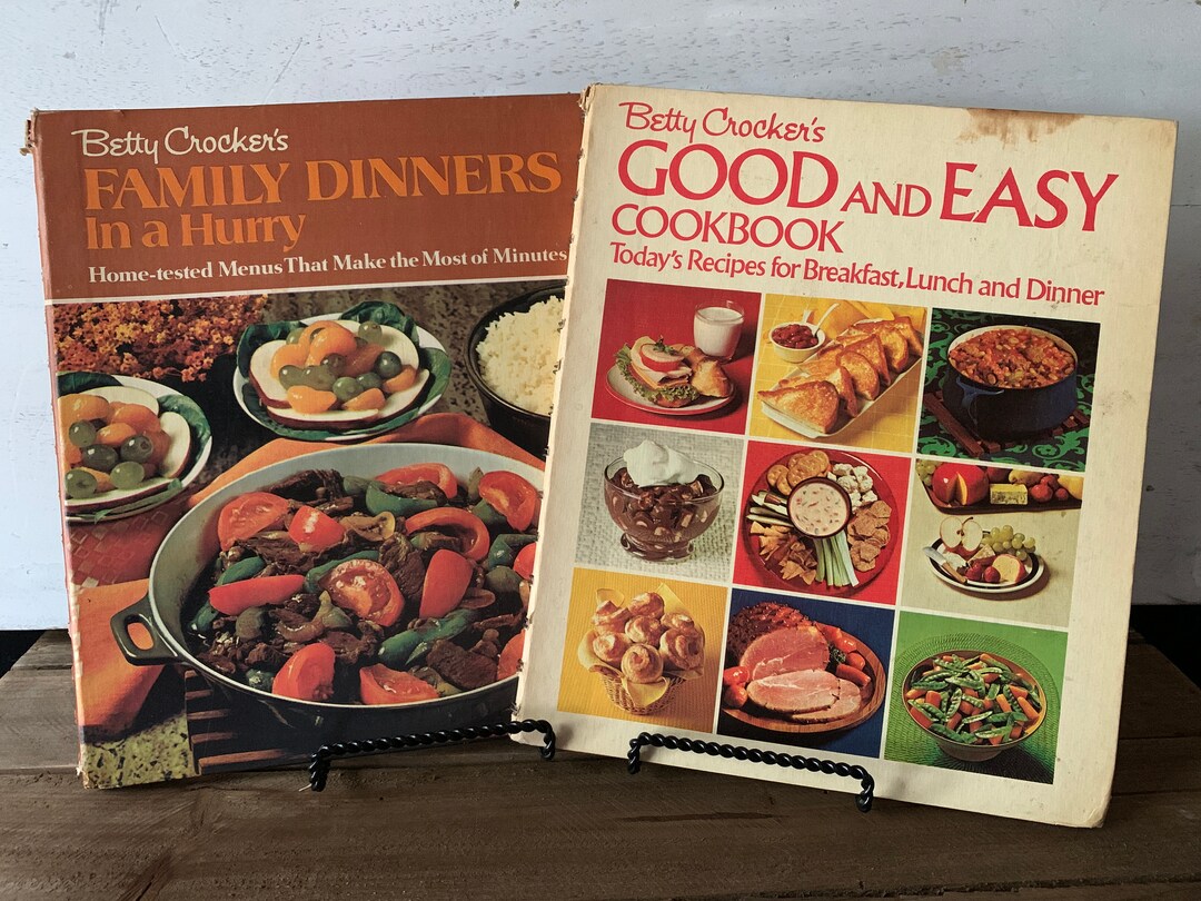 Vintage Betty Crocker Cookbooks Sold Separately Etsy