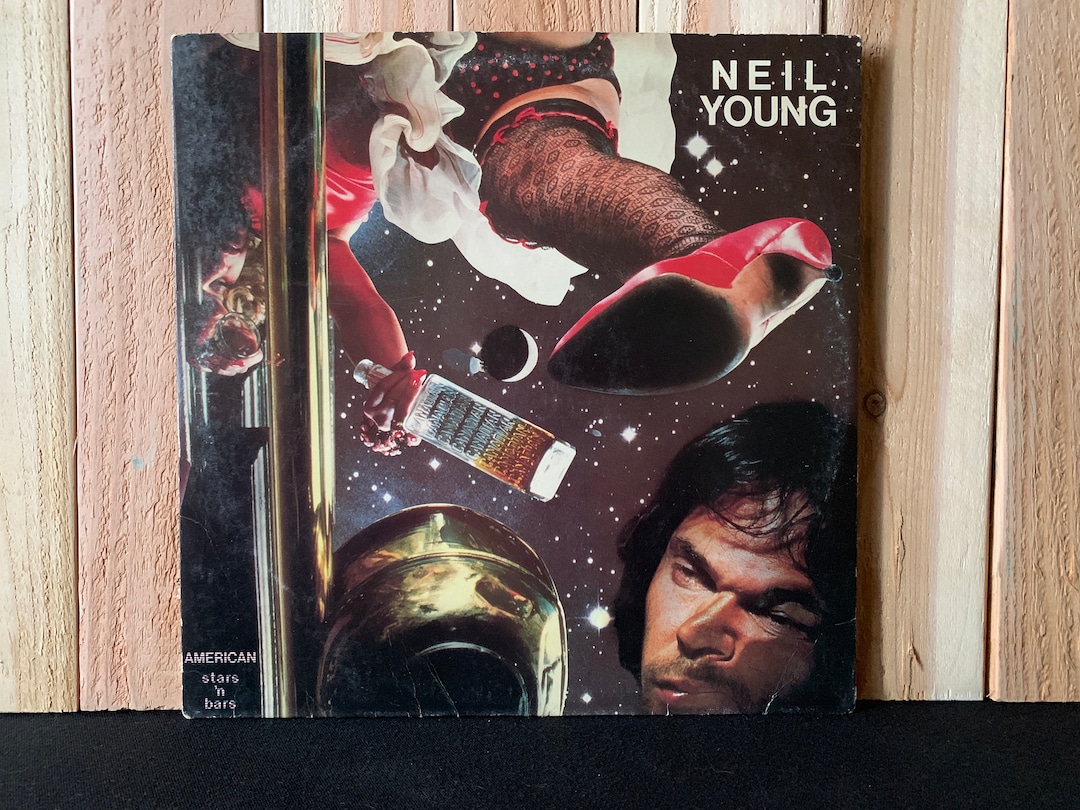 1977 NEIL YOUNG LP American Stars 'N Bars - Etsy