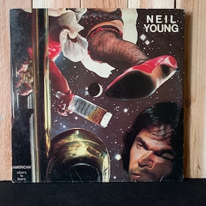 1977 NEIL YOUNG LP American Stars &#39;N Bars
