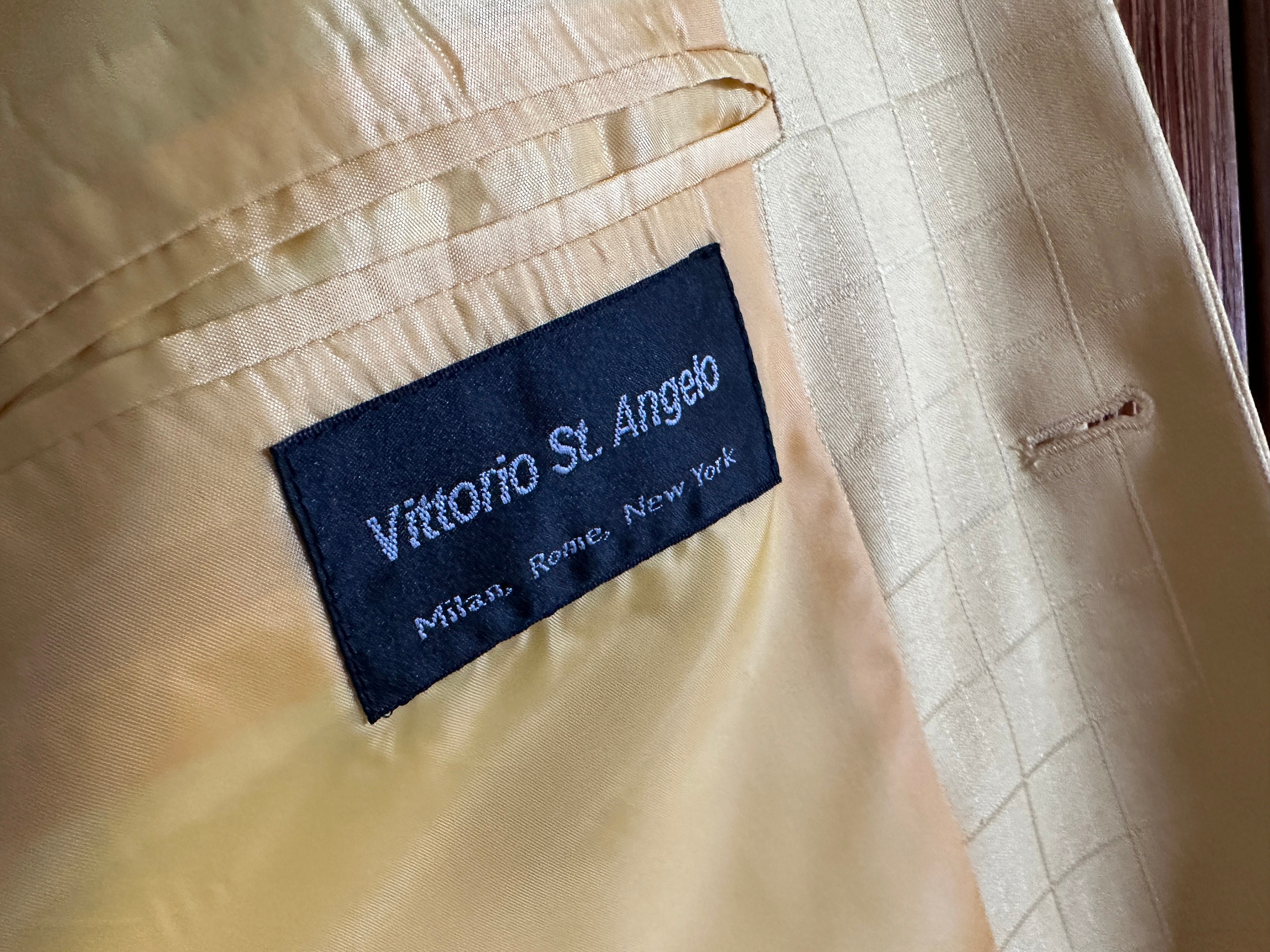 Vittorio st angelo 2025 double breasted suits
