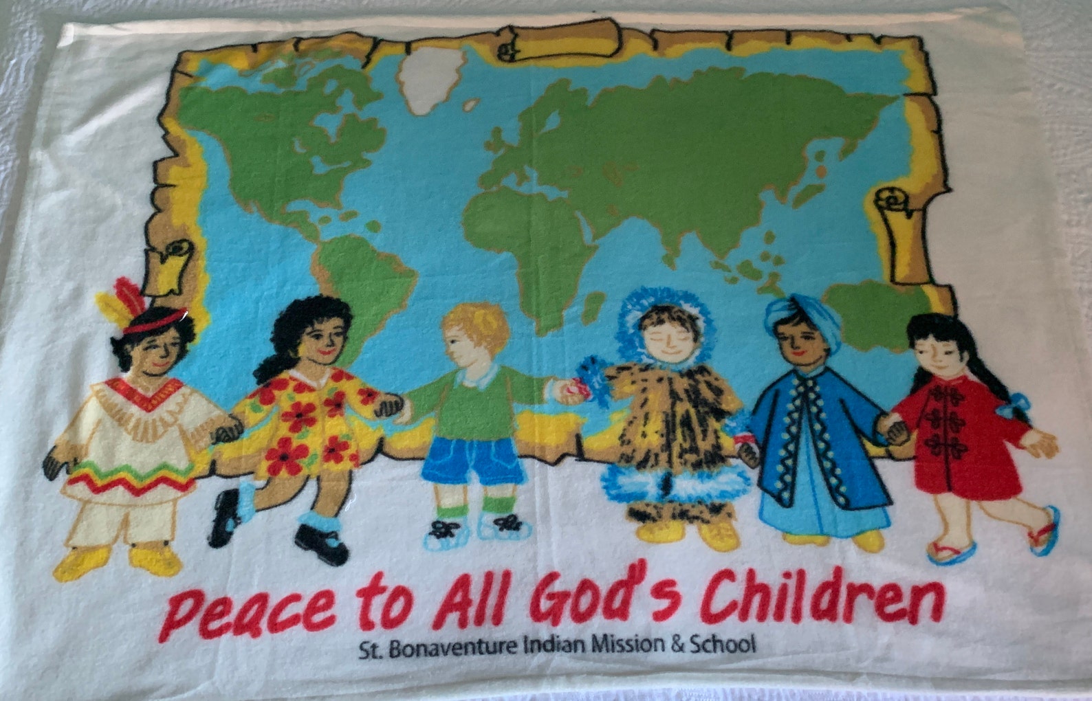 St. Bonaventure Indian Mission School Blanket Etsy