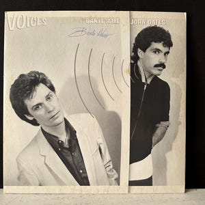 HALL & OATES: “Voices” Vintage Schallplatte - 1980