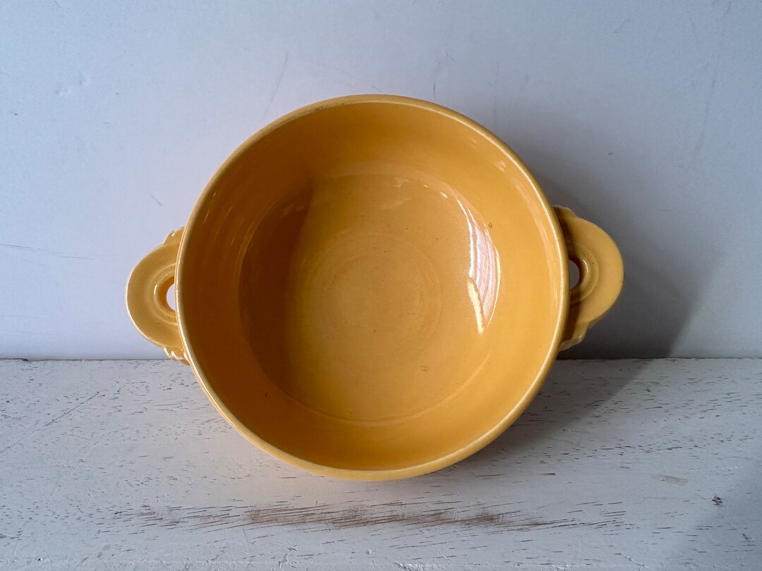 Homer Laughlin Fiestaware Soup Bowls With Handles Homer Laughlin