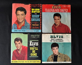 Authentic 1960s 7” Records From The King - ELVIS PRESLEY - Sold Separately