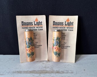 Estuche para encendedor de madera hecho a mano DAWNS LIGHT - Se vende por separado