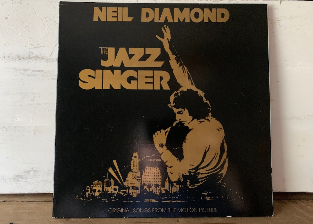 NEIL DIAMOND 1980 Lp “the Jazz Singer” SWAV-12120 Gatefold Cover - Etsy