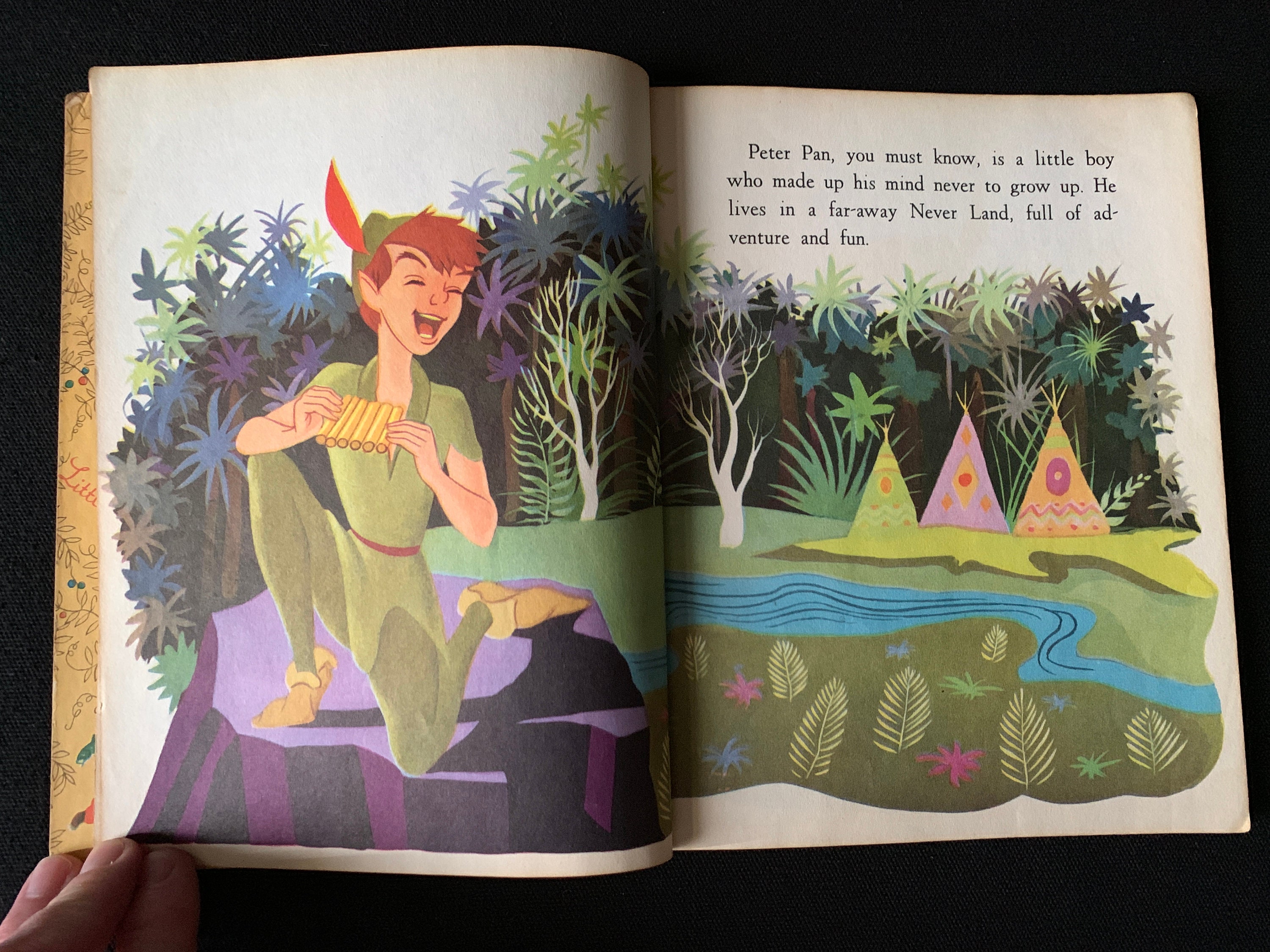 Pequeño Libro de Oro PETER PAN y WENDY 1952 Edición | Etsy México