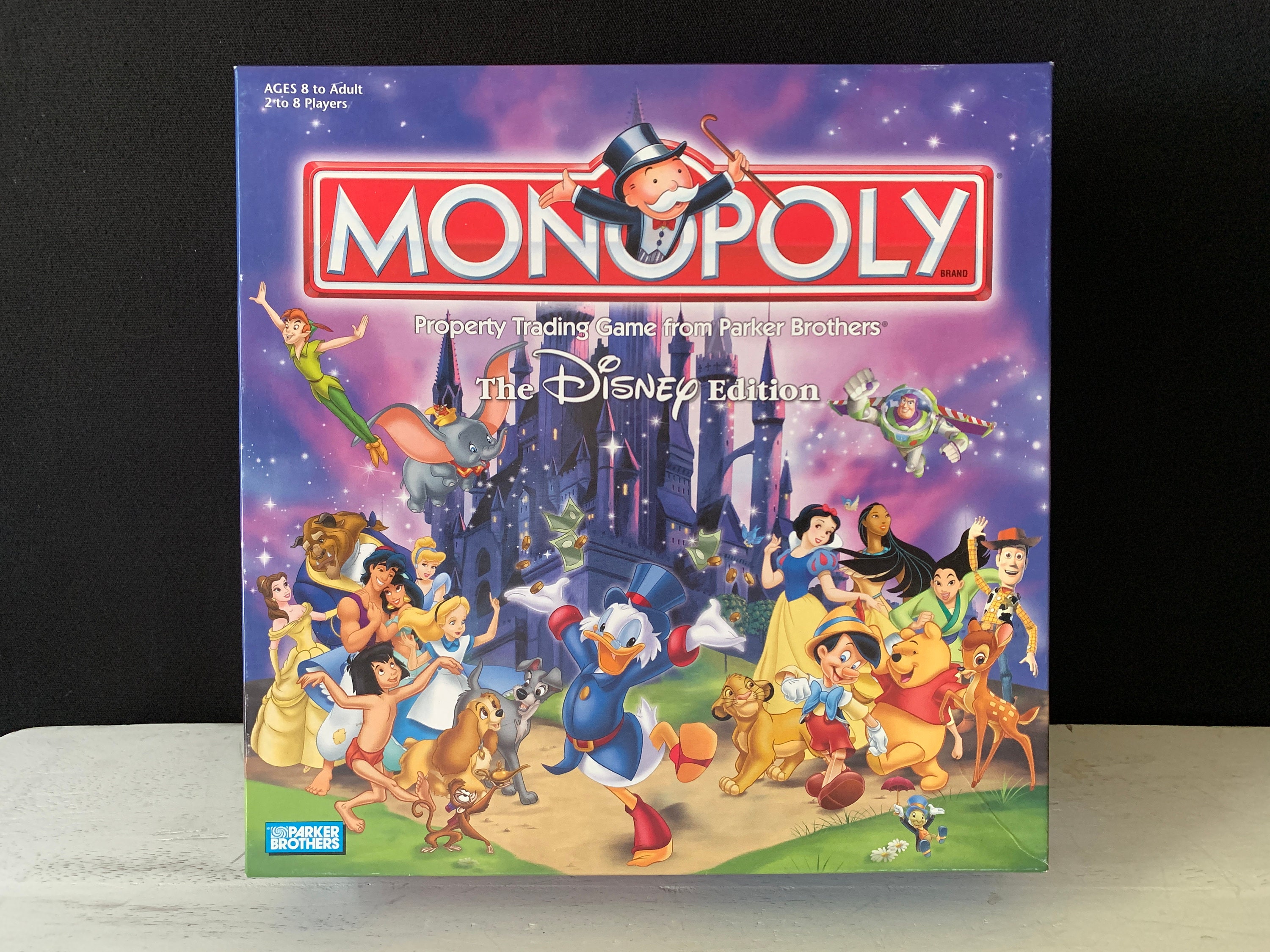 2001 MONOPOLY DISNEY EDITION Bordspel 100% - Etsy Nederland