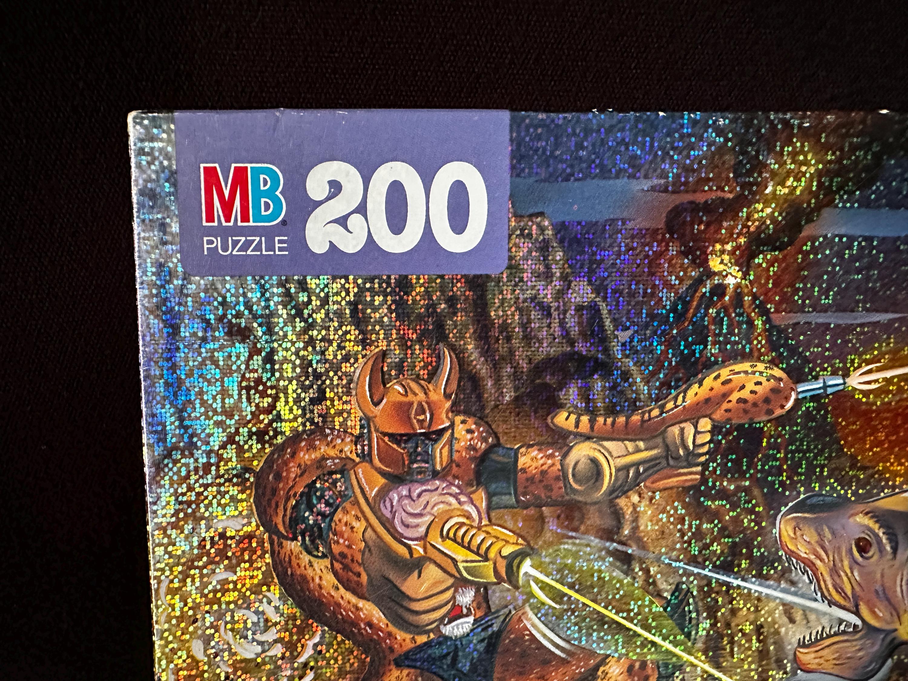 1996 TRANSFORMERS “beast Wars” Holographic Jigsaw Puzzle
