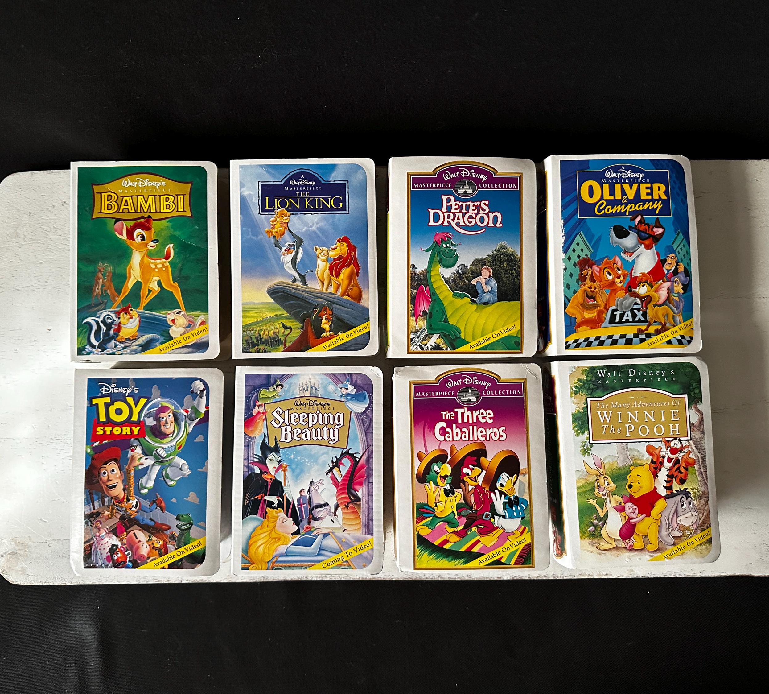 Walt Disney “VHS” Mcdonald's Happy Meal Toys – Sold Separately - Etsy
