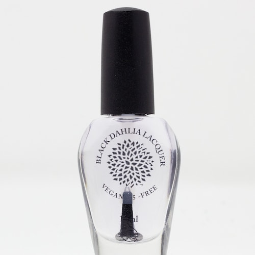 High Gloss Wet Look Top Coat Nail Polish by Black Dahlia Etsy