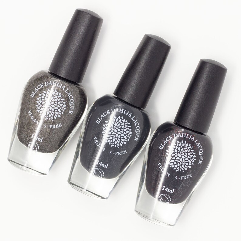 Nail Polish Mystery Grab Bag From Black Dahlia Lacquer Etsy