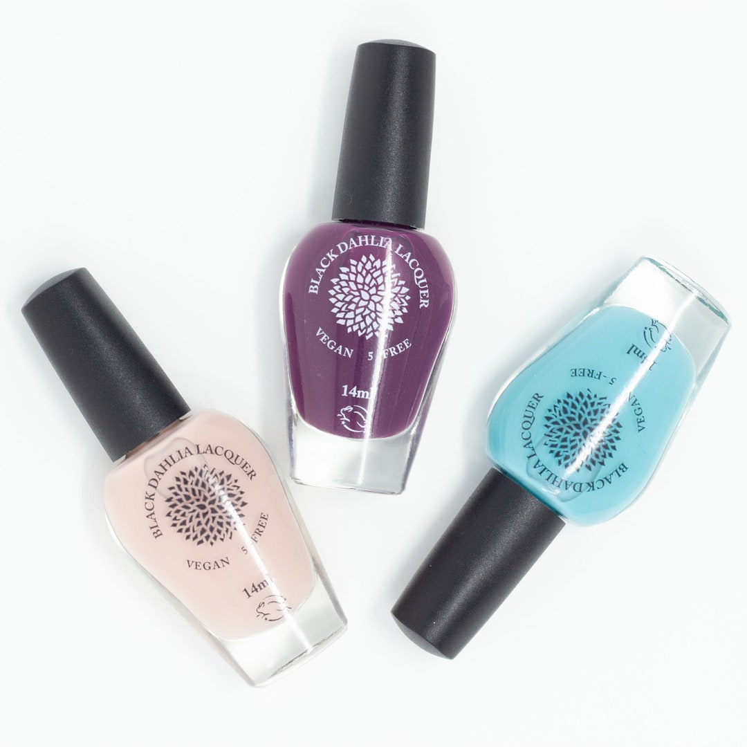 Nail Polish Mystery Grab Bag From Black Dahlia Lacquer Etsy