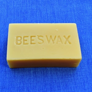 Beeswax Block - Raw Beeswax 1 lb block