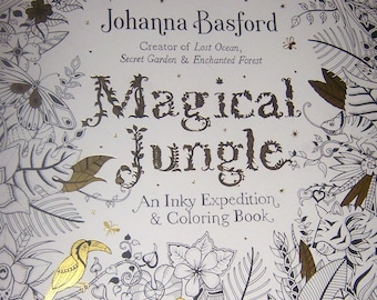 PENGUIN Original Adult Coloring Book MAGICAL JUNGLE By Johanna Basford 2016