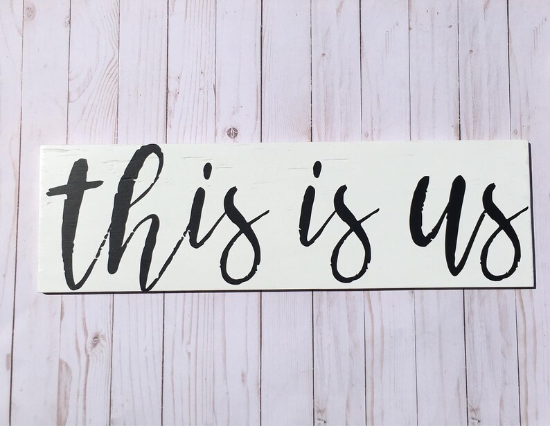 This Is Us wood sign custom this is us wooden sign any Etsy