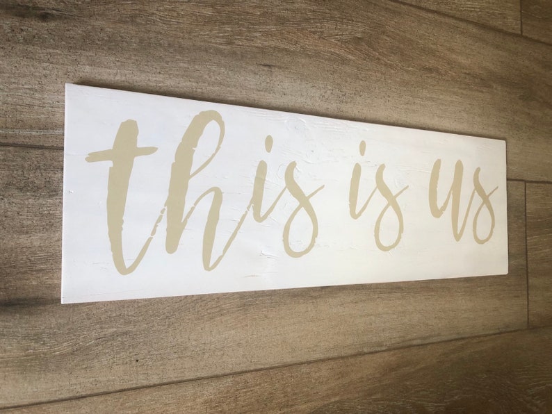This Is Us wood sign custom this is us wooden sign any Etsy
