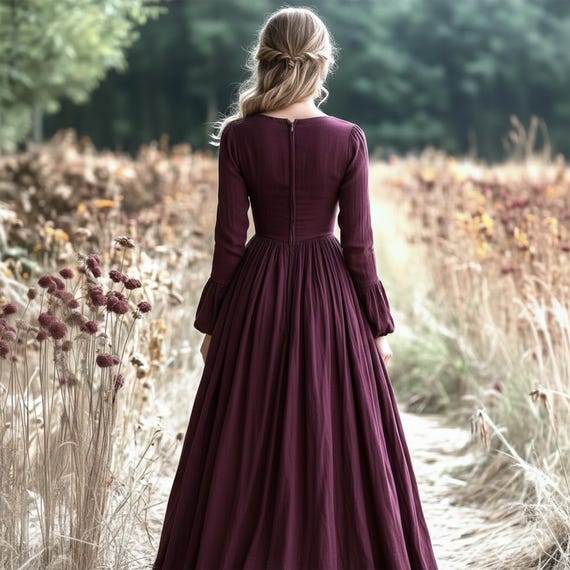 chinese dress ladies Cotton Linen Dresses for Women 2026 Spring V Neck Short Sleeve Plus Size  Maxi Dress Tiered Flowy Loose Oversized Long Tshirt Dresses Simple Midi  Casual House Gauze Dress Beach Vacation Long Sundress main image 1