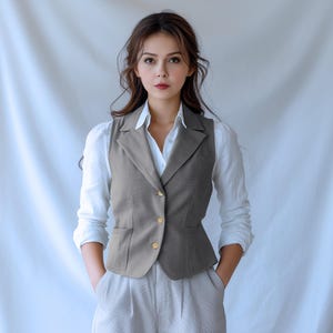 Linen Vest for Women, Short Vest, Loose Linen Vest, Linen Waistcoat, Linen Jacket, Two Piece Set, Linen Blouse, Vest and Pants Set,white Top - Etsy Linen Vest for Women, Short Vest, Loose Linen Vest, Linen Waistcoat, Linen Jacket, Two Piece Set, Linen Blouse, Vest and Pants Set,white Top - Etsy