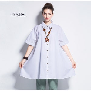 Anysize 100% linen blouse plus size T-shirt plus size leisure shirt plus size tops plus size summer clothing F352L