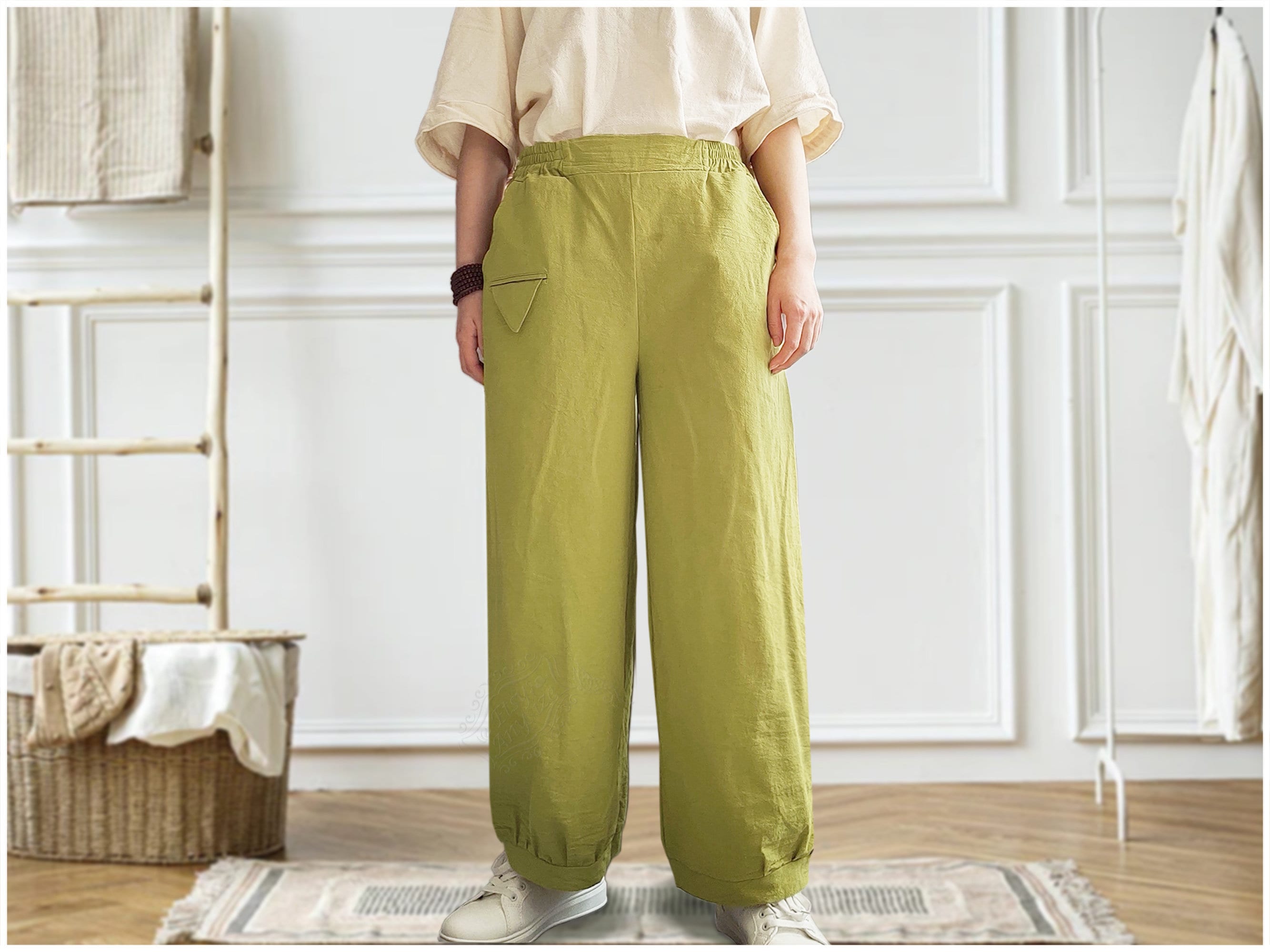 VEKDONE Under 100 Dollars Wide Leg Linen Pants for Women Overstock Items  Clearance All Prime 