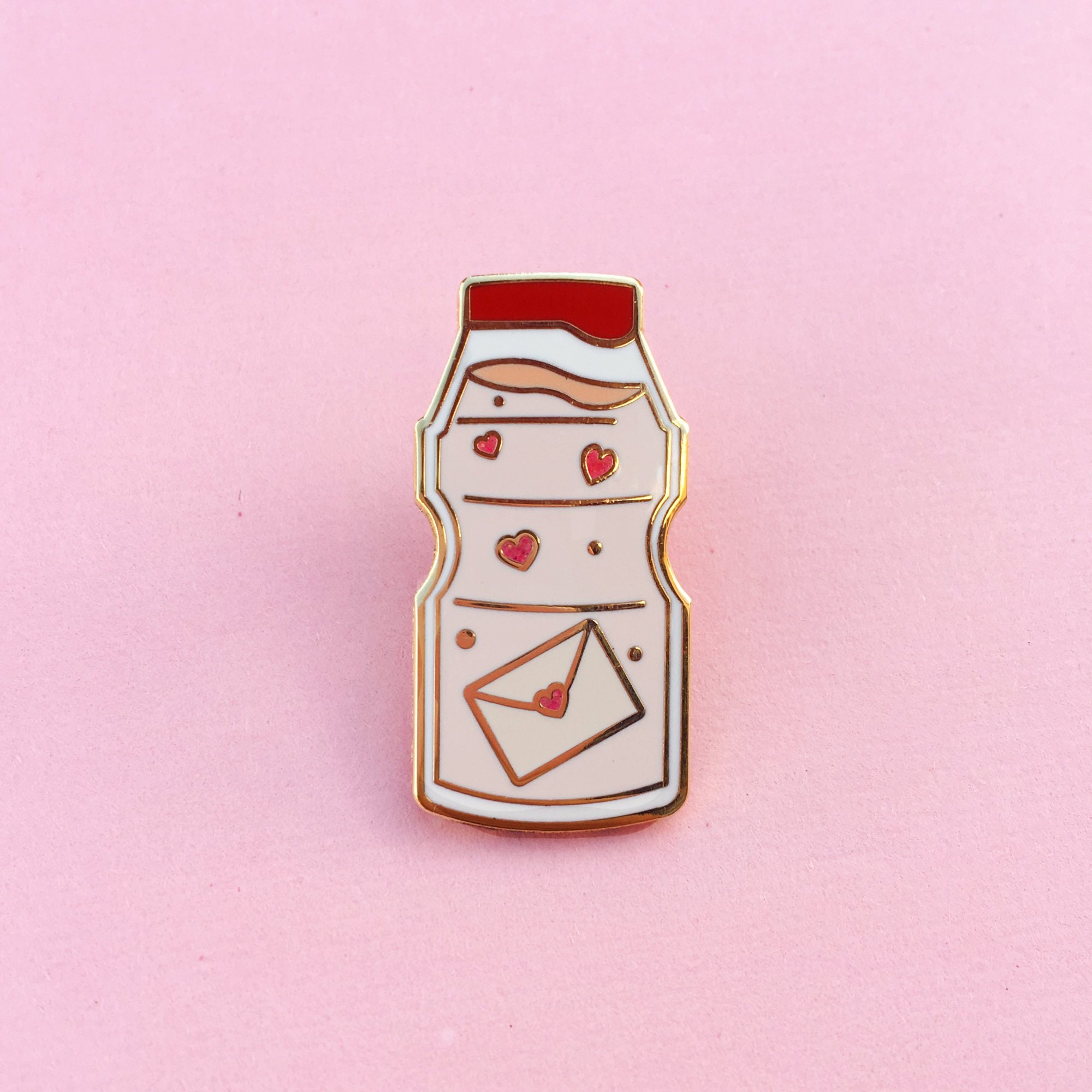 Yakult Enamel Pin (To All the Boys I've Loved Before Inspired)