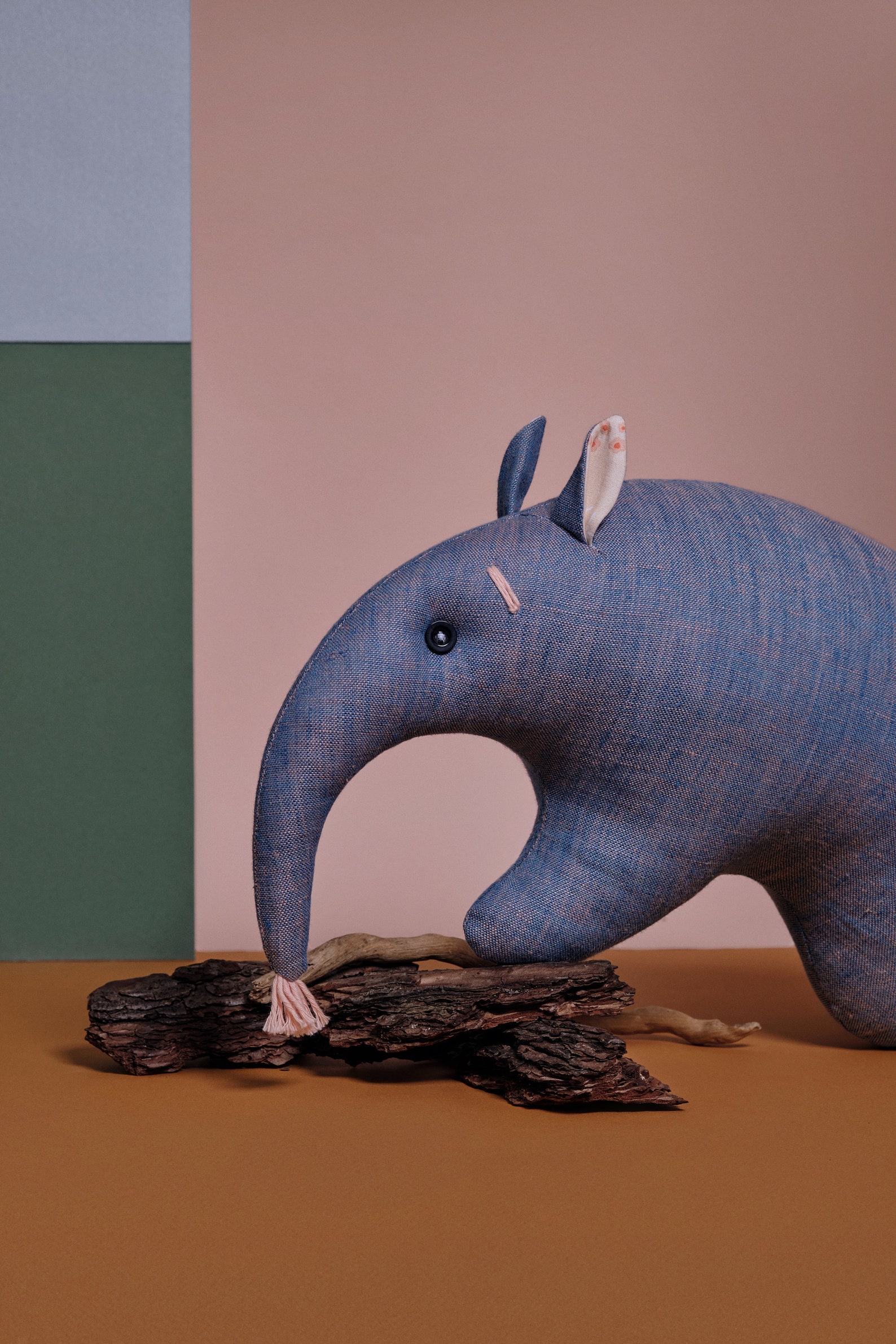 Stuffed Animal Anteater Toy for Travel Birthday Gift for Baby Etsy