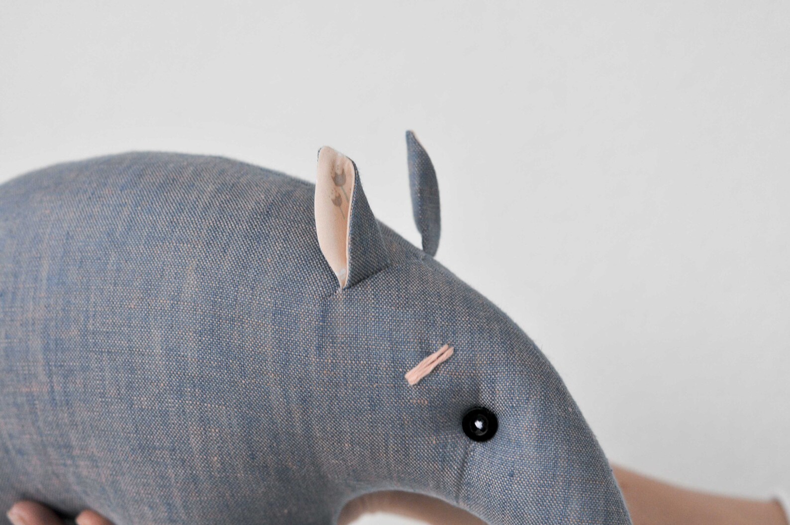 Stuffed Animal Anteater Toy for Travel Birthday Gift for Baby Etsy