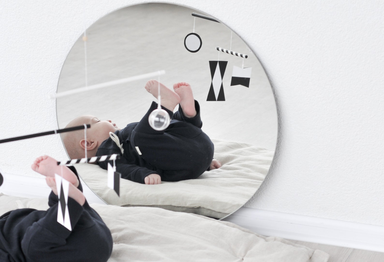 Munari Mobile Montessori Mobiles Schwarz Weiß Baby Mobile Etsy
