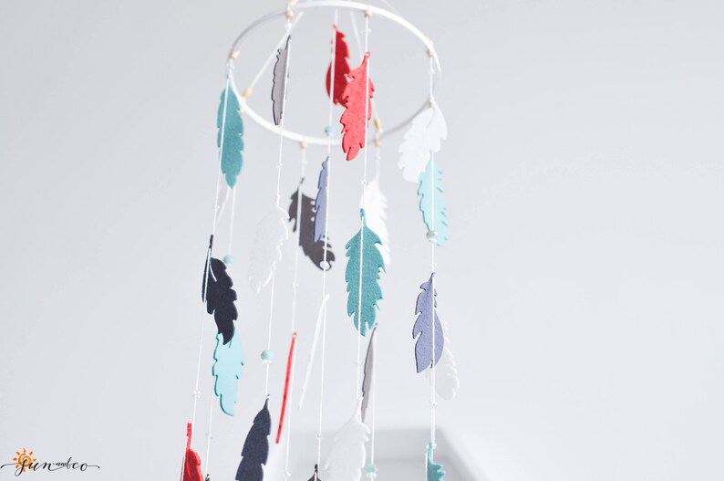 Baby Mobile Dream Catcher Mobile Feather Mobile Choose Your Etsy