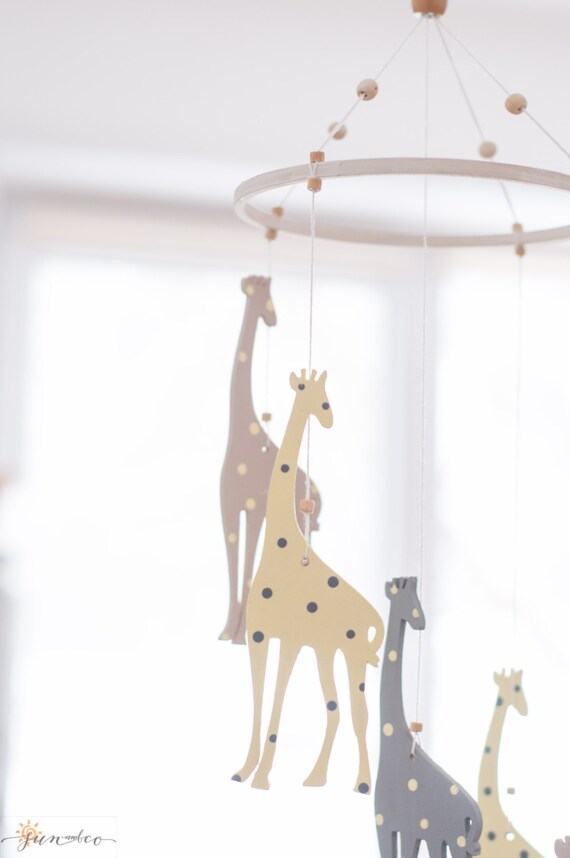 baby mobile giraffe
