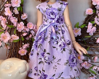 Spring dress and hat for the 18-20” Connie Lowe doll