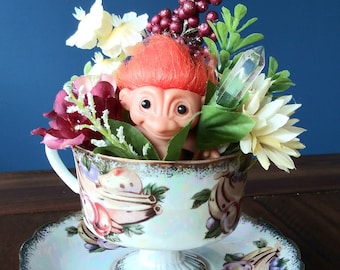 trolls tea set