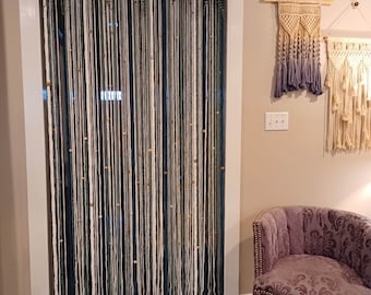 Eucalyptus Boho Curtain
