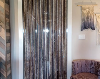 Bohemian Latte Curtain Room Divider