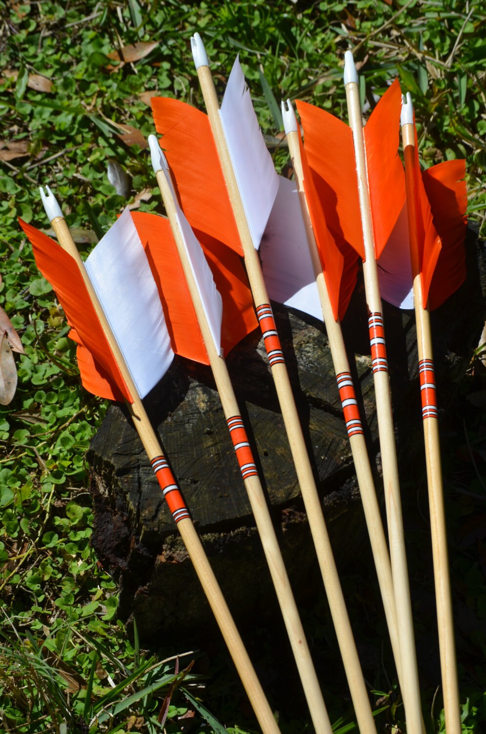 Archery Flu Flu Arrowswood Arrows Small Game Hunting Arrows | Etsy