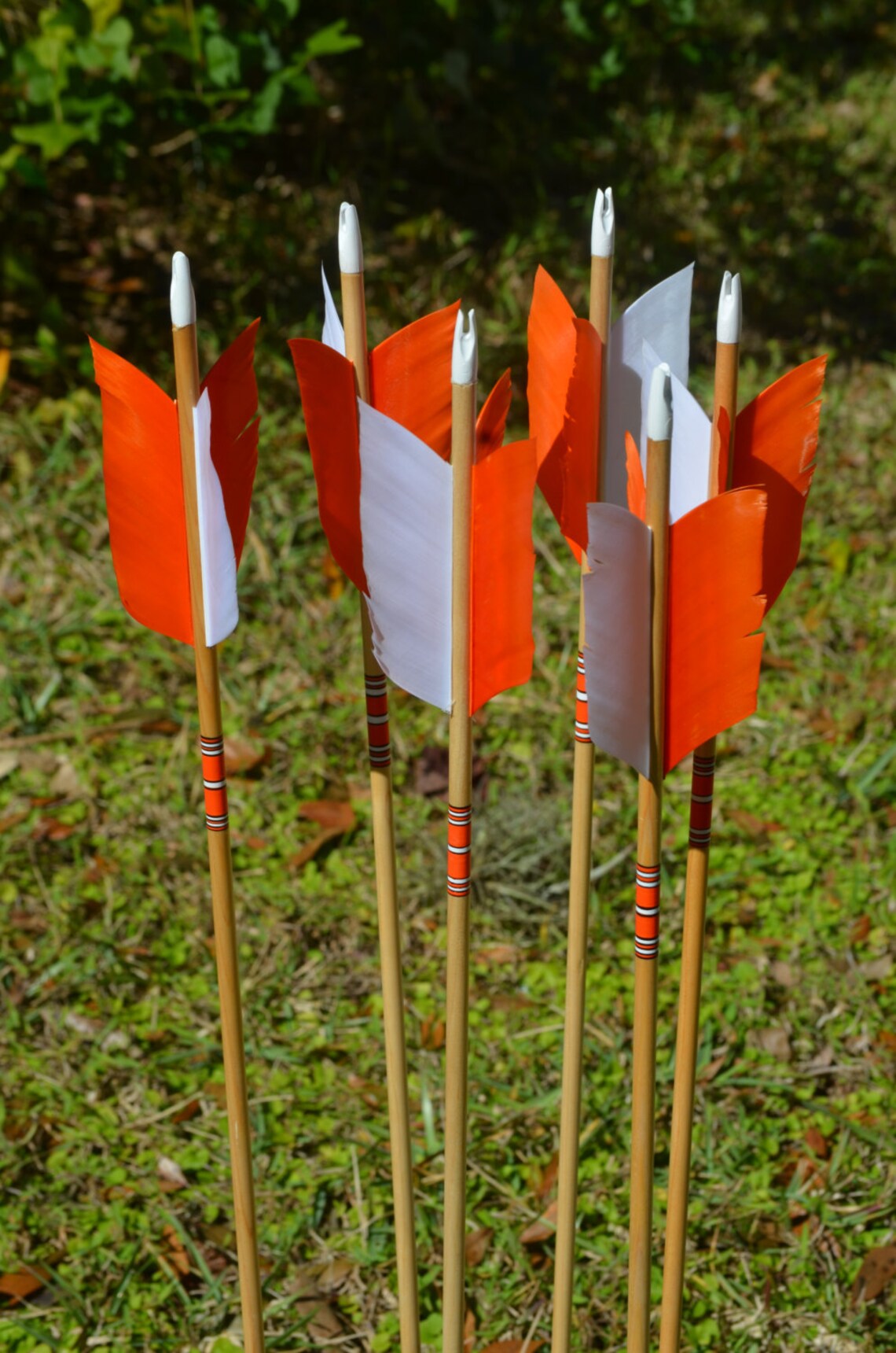 Archery Flu Flu Arrowswood Arrows Small Game Hunting Arrows Etsy