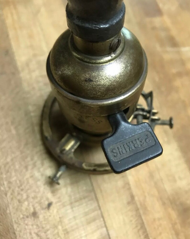 Authentic Vtg Green Enamel 12\u201d Barn Shade Hanging Pendant Perkins Fatboy Socket